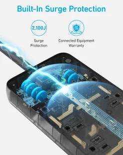 Anker 351 Power Strip, 2-pack
