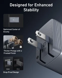 Anker Prime Charger (100W, 3 Ports, GaN)