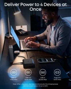 Anker Prime Charging Base (150W, 3 Ports)