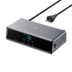 Anker Prime Docking Station (DL7400) and USB-C to USB-C Cable (Thunderbolt 4 Compatible)