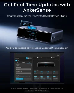 Anker Prime Docking Station (14-in-1, Triple Display, DisplayLink) with DL7400
