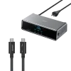 Anker Prime Docking Station (14-in-1, Triple Display, DisplayLink) with DL7400 and Thunderbolt 5 Cable (3.3 ft, 80Gbps, 240W)