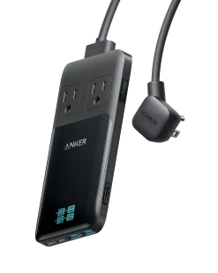Anker Prime 6-in-1 Charging Station (140W) and Anker Prime Charger (100W, 3 Ports, GaN)