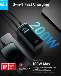 Anker Prime Power Bank (20K, 200W)