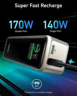 Anker Prime Power Bank (27K, 250W)