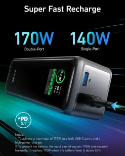 Anker Prime Power Bank (27K, 250W)