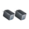 Anker Prime 67W GaN Wall Charger (3 Ports) 2-Pack