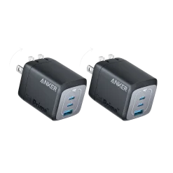 Anker Prime 67W GaN Wall Charger (3 Ports) 2-Pack