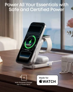 Anker Prime Wireless Charging Station (3-in-1, MagGo, AirCool, Foldable)
