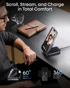 Anker Prime Wireless Charging Station (3-in-1, MagGo, AirCool, Foldable)