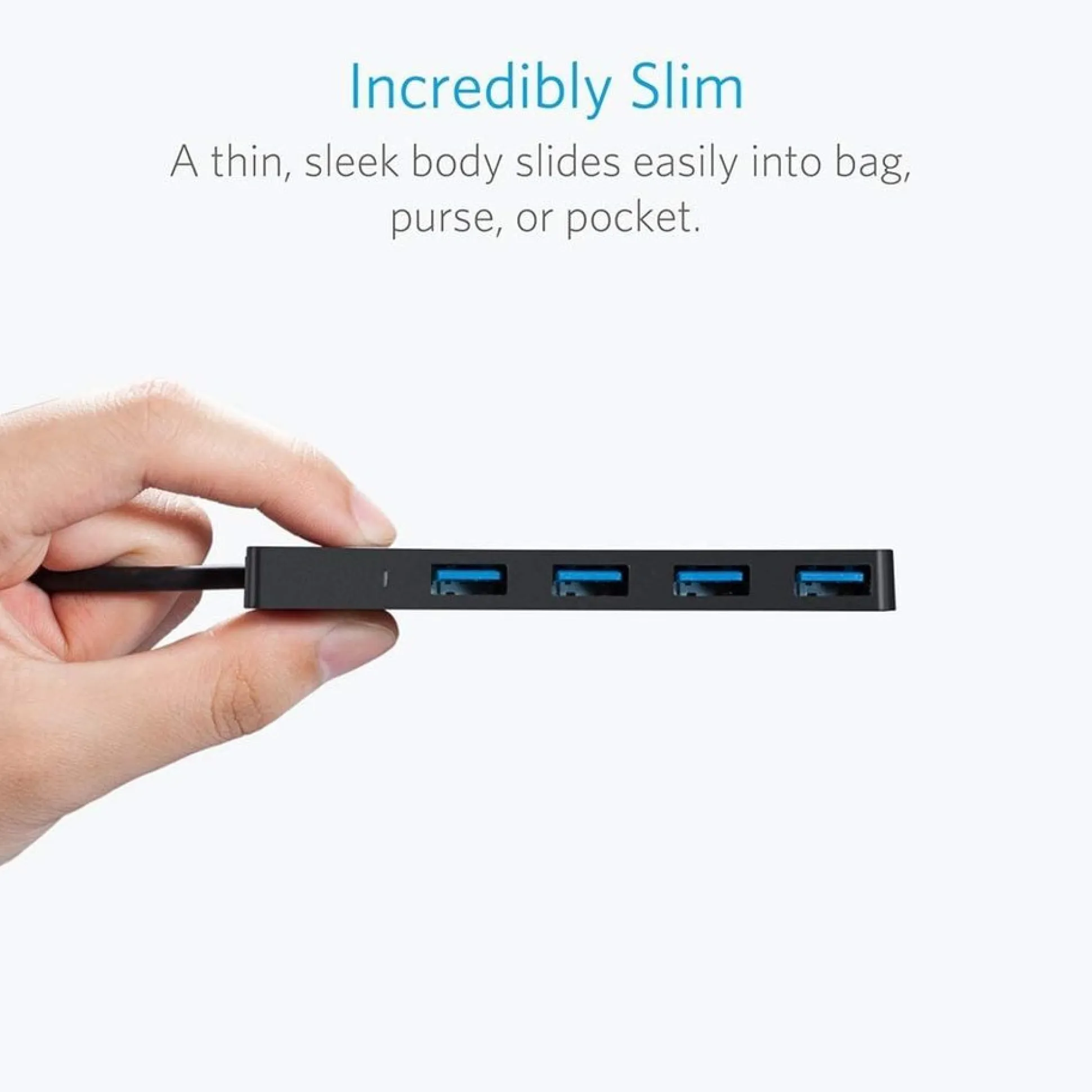 Anker Ultra Slim 4-Port USB 3.0 Data Hub