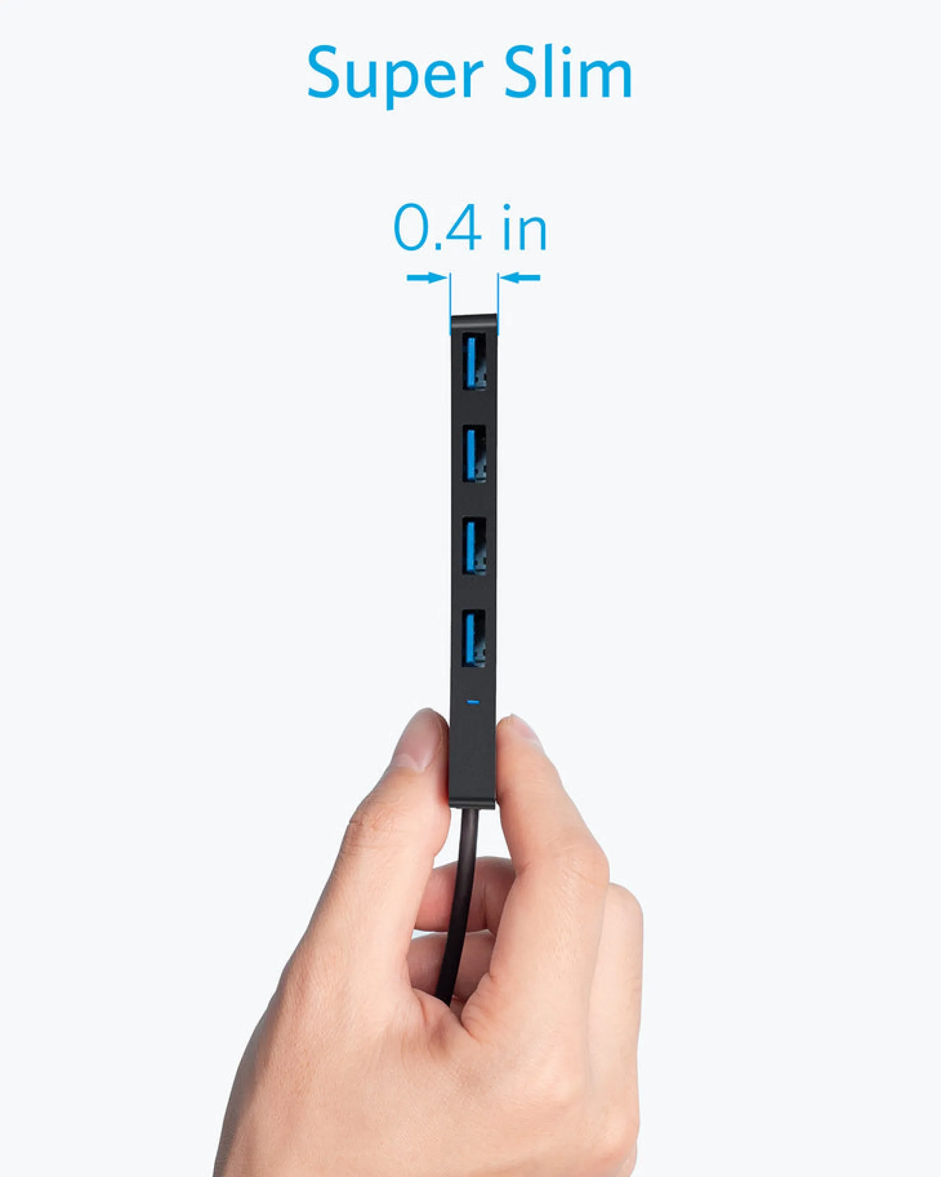 Anker Ultra Slim 4-Port USB 3.0 Data Hub