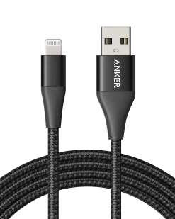 Anker 551 USB-A to Lightning Cable (3 ft / 6 ft / 10 ft)
