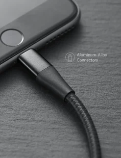 Anker 551 USB-A to Lightning Cable (3 ft / 6 ft / 10 ft)