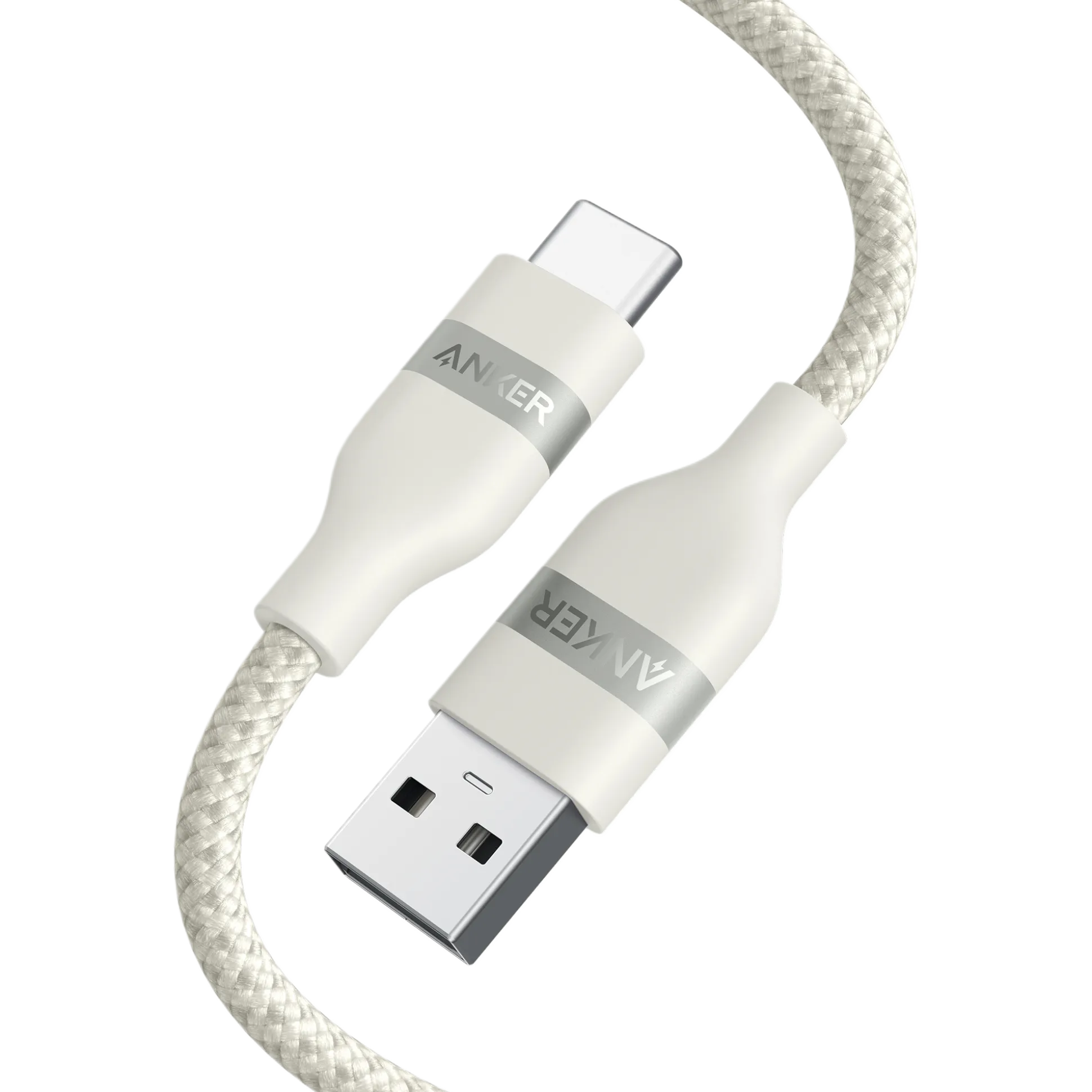 Anker USB-A to USB-C Cable (3 ft / 6 ft, Upcycled-Braided)