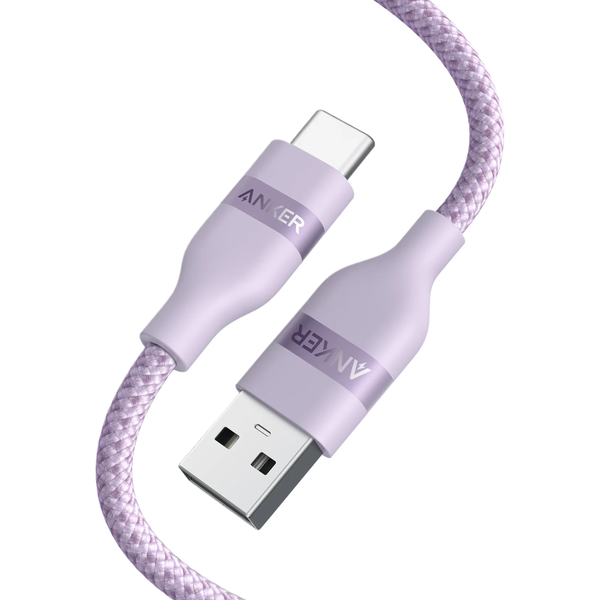 Anker USB-A to USB-C Cable (3 ft / 6 ft, Upcycled-Braided)