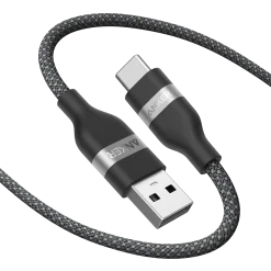 Anker USB-A to USB-C Cable (3 ft / 6 ft, Upcycled-Braided)