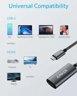 Anker 310 USB-C Adapter (4K HDMI)
