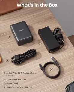 Anker 575 USB-C Docking Station (13-in-1)