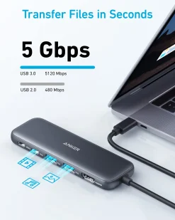 Anker 332 USB-C Hub (5-in-1)