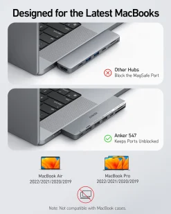 Anker 547 USB-C Hub (7-in-2, for MacBook)