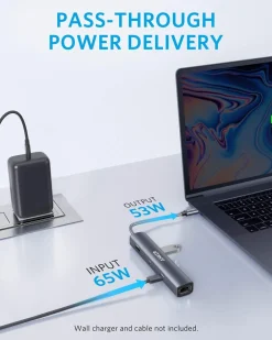 Anker 543 USB-C Hub (6-in-1, Slim)