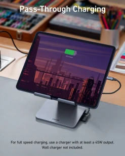 Anker 551 USB-C Hub (8-in-1, Tablet Stand)