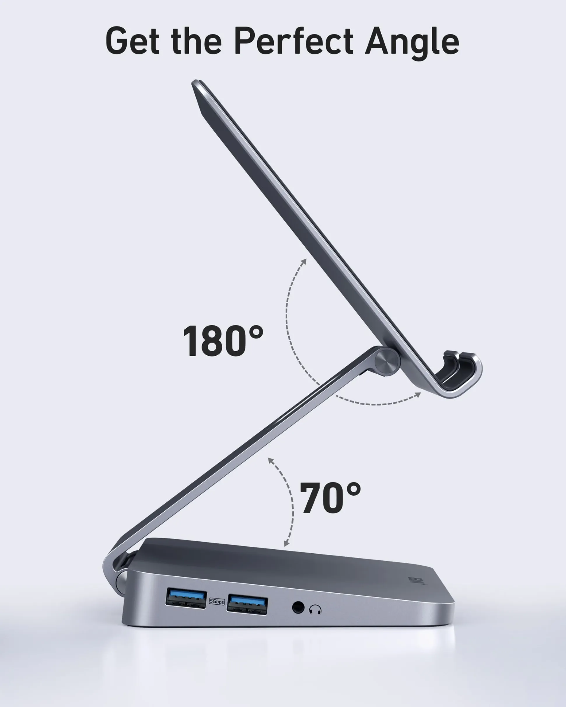 Anker 551 USB-C Hub (8-in-1, Tablet Stand)