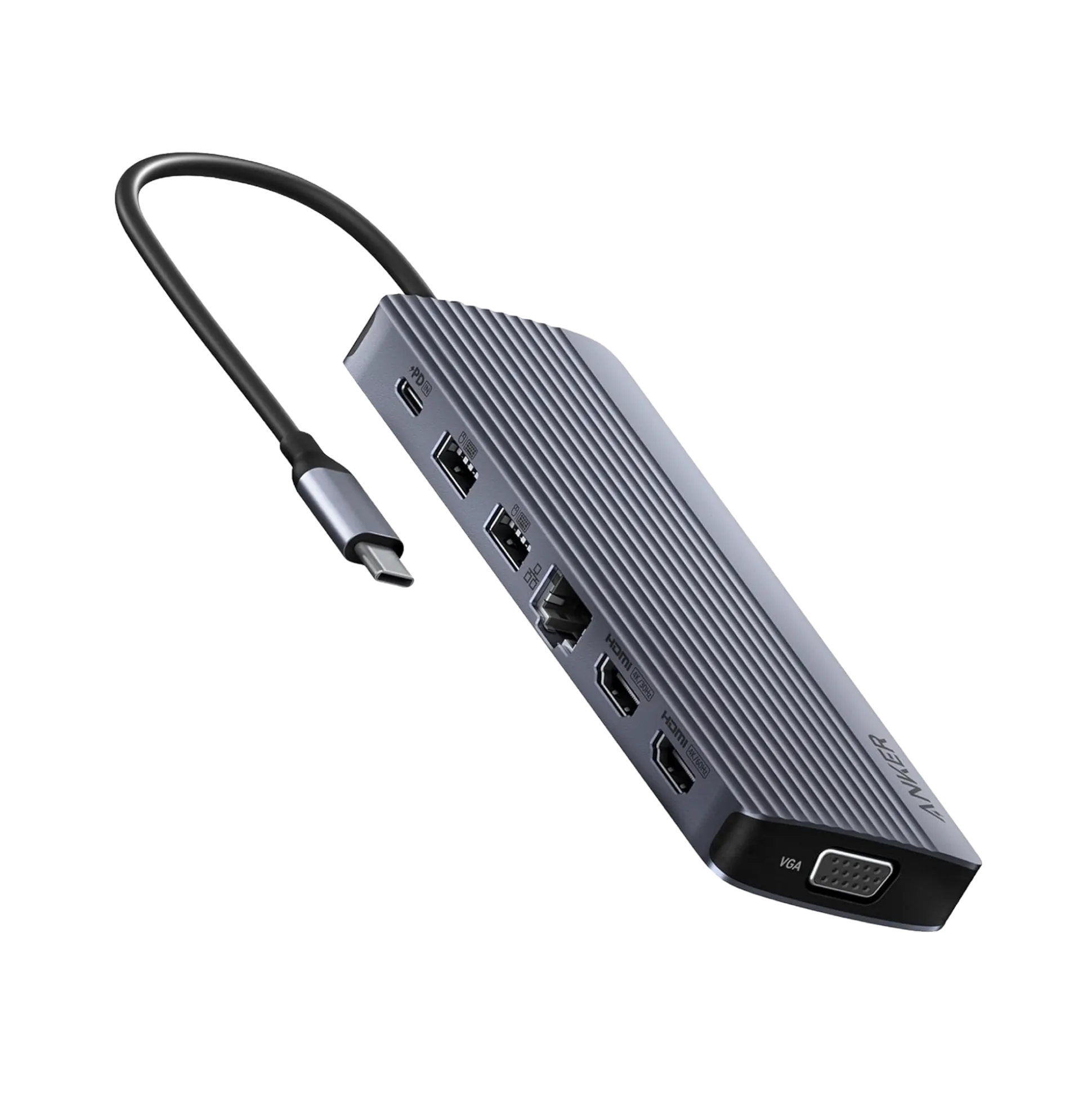 Anker USB-C Hub (14-in-1, Triple Display)