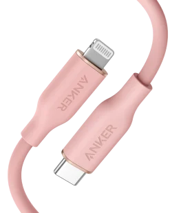 Anker 641 USB-C to Lightning Cable (Flow, 3 ft Silicone)