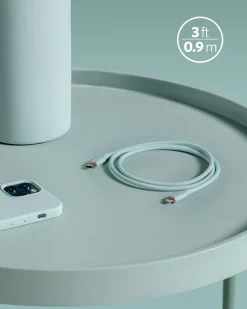 Anker 641 USB-C to Lightning Cable (Flow, 3 ft Silicone)