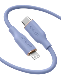 Anker 641 USB-C to Lightning Cable (Flow, 3 ft Silicone)