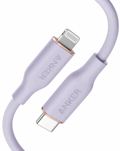 Anker 641 USB-C to Lightning Cable (Flow, 3ft Silicone)
