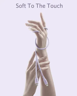Anker 641 USB-C to Lightning Cable (Flow, 3ft Silicone)