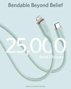 Anker 641 USB-C to Lightning Cable (Flow, Silicone)