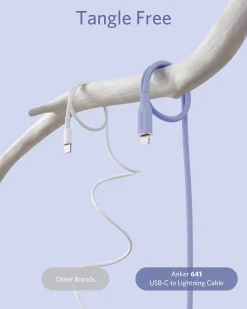 Anker 641 USB-C to Lightning Cable (Flow, Silicone)