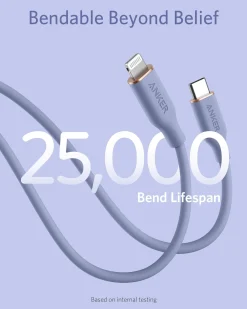 Anker 641 USB-C to Lightning Cable (Flow, Silicone)