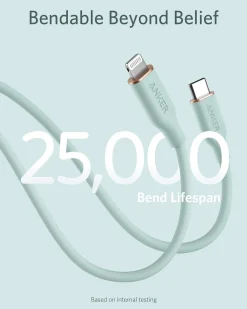 Anker 641 USB-C to Lightning Cable (Flow, Silicone)