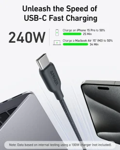 Anker 543 USB-C to USB-C Cable (Bio-Braided)