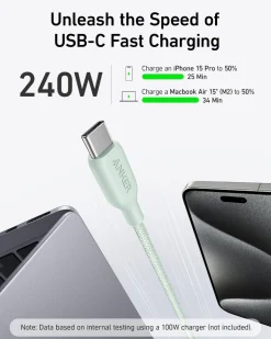 Anker 543 USB-C to USB-C Cable (Bio-Braided)