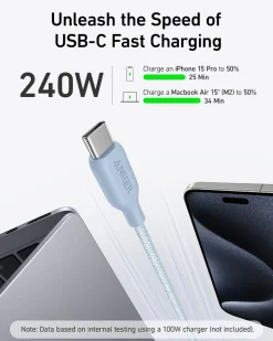 Anker 543 USB-C to USB-C Cable (Bio-Braided)