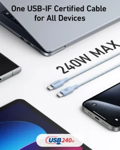 Anker 543 USB-C to USB-C Cable (Bio-Braided)