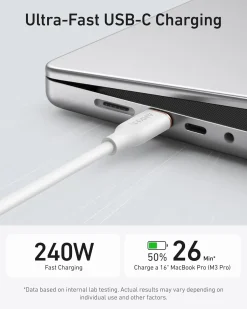 Anker 643 USB-C to USB-C Cable (Flow, Silicone)