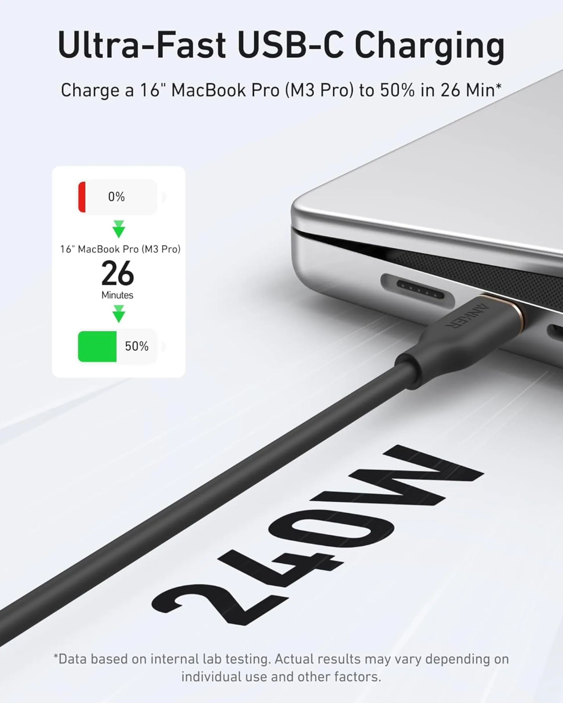 Anker 643 USB-C to USB-C Cable (Flow, Silicone)