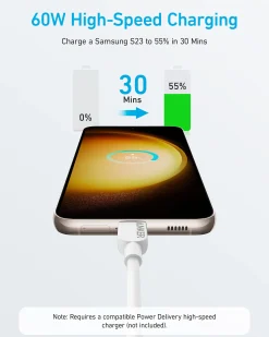 Anker 310 USB-C to USB-C Cable (3 ft)