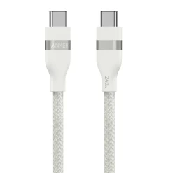 Anker USB-C to USB-C Cable (3 ft / 6 ft, 240W, Upcycled-Braided)