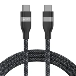 Anker USB-C to USB-C Cable (3 ft / 6 ft, 240W, Upcycled-Braided)