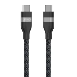 Anker USB-C to USB-C Cable (3 ft / 6 ft, 240W, Upcycled-Braided)