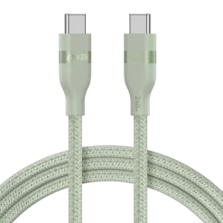 Anker USB-C to USB-C Cable (3 ft / 6 ft, 240W, Upcycled-Braided)