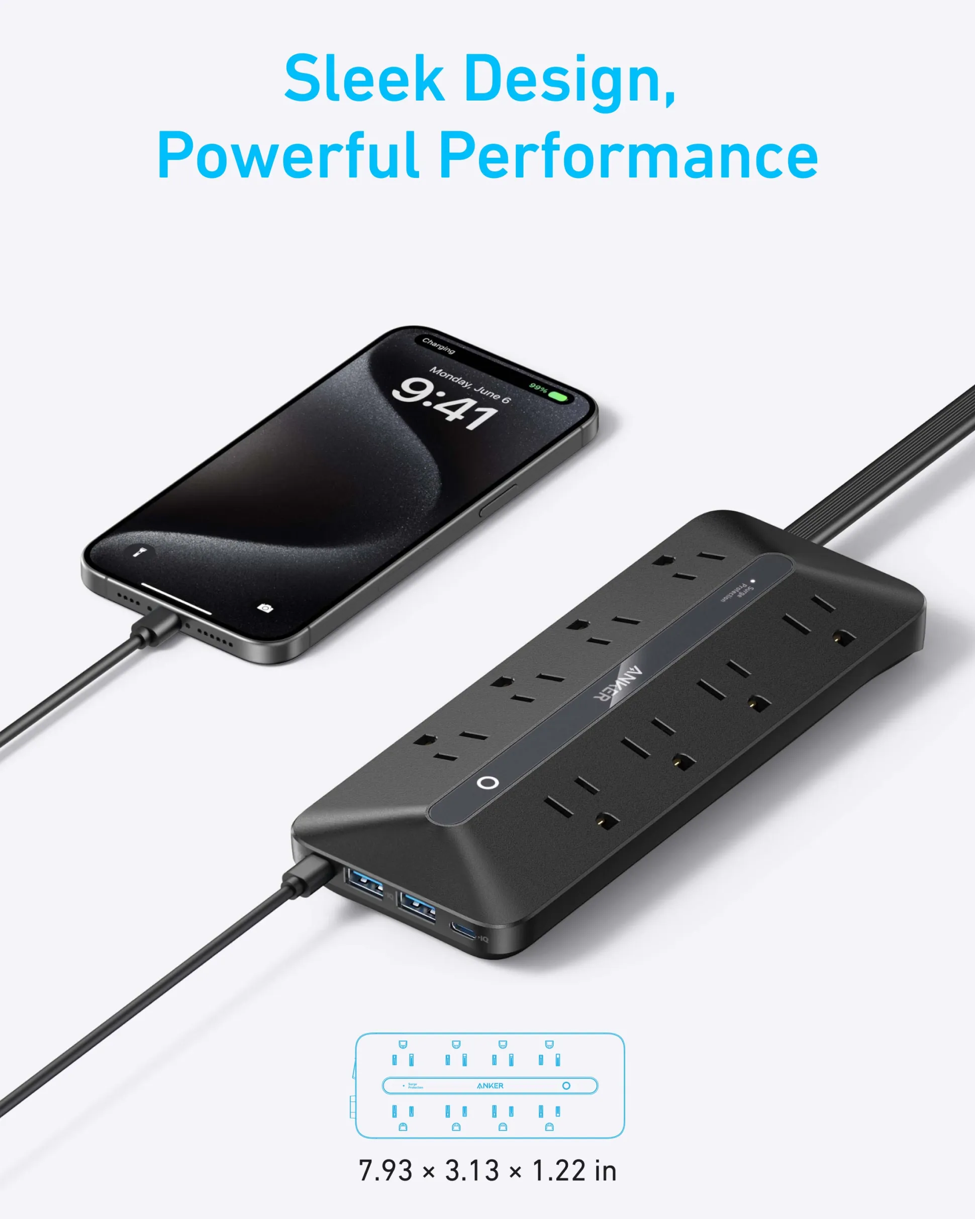Anker USB Power Strip (12-in-1, 35W)